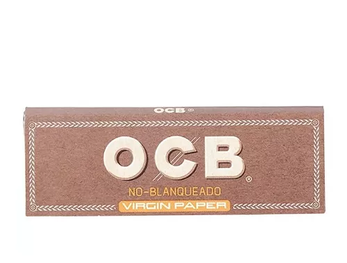 OCB Virgin - Marron SLIM 110 MM. (largo) Premiun Sin Blanquear