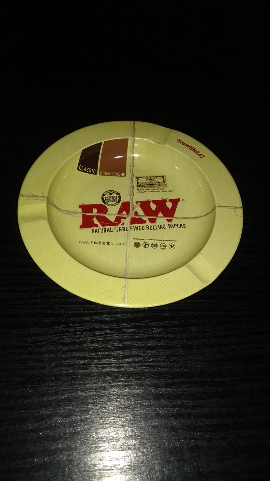 CENICERO METAL RAW ASHTRAY ORIGINAL